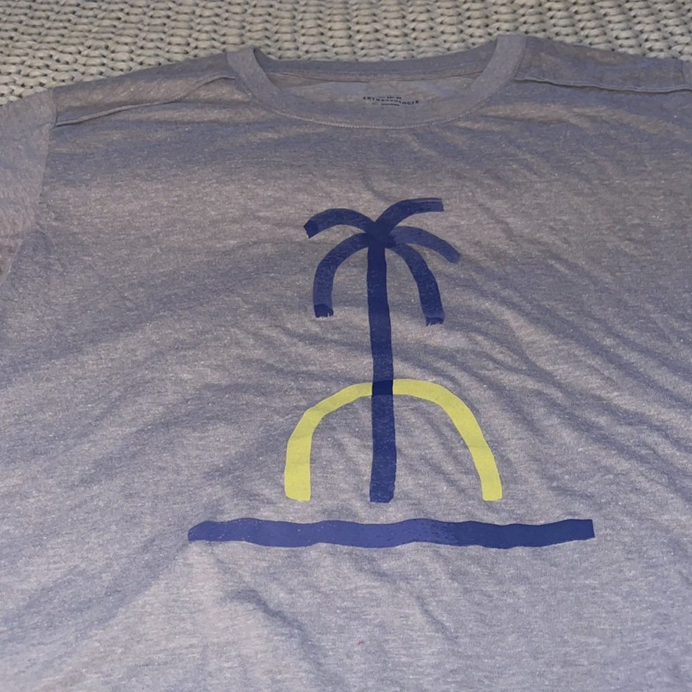 Anthropologie // Jen B. Peters Shoreline Graphic Tee NWOT🌛 - Picture 5 of 12